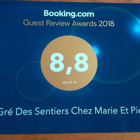 Au Gre Des Sentiers Chez Marie Et Pierre Bed and Breakfast Saint-Die-des-Vosges Buitenkant foto
