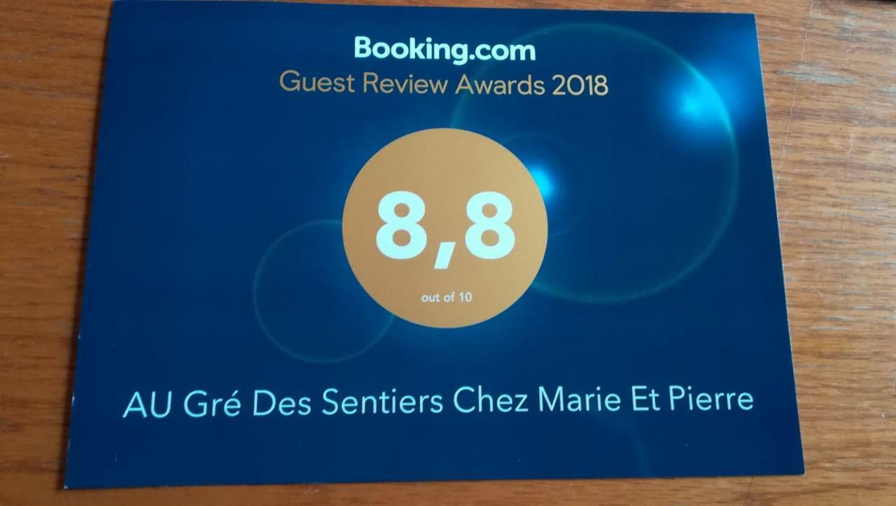 Au Gre Des Sentiers Chez Marie Et Pierre Bed and Breakfast Saint-Die-des-Vosges Buitenkant foto